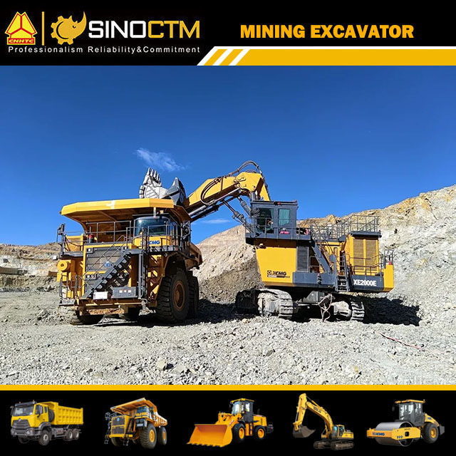 XCMG XE2800E Mining Excavator 280T