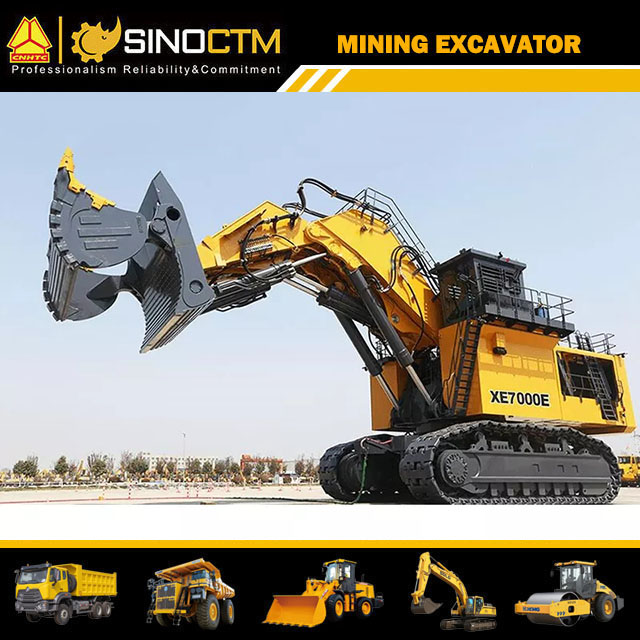 XCMG XE7000E Mining Excavator 66T