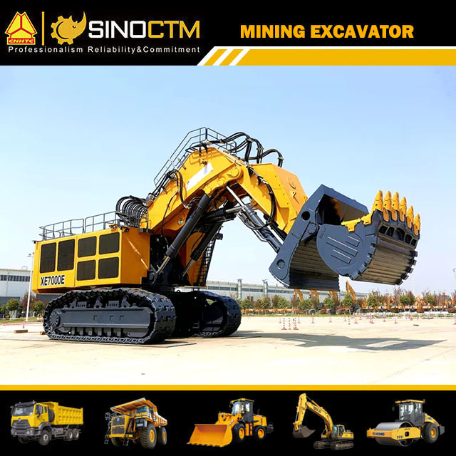 XCMG XE7000E Mining Excavator 66T