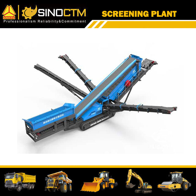 Track-mounted Mobile Screening Plant 100-350t/h