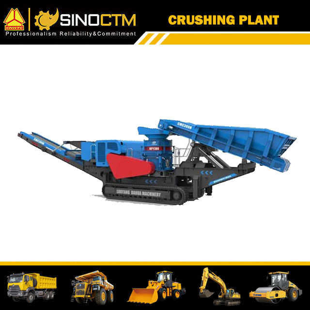 Mobile Cone Crushing Plant 100-400t/h