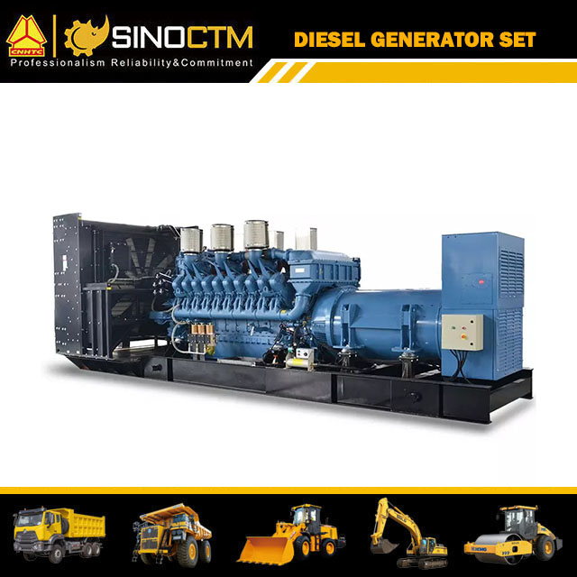 DIESEL GENERATOR SET MTU SERIES (Power Range:520KW-2400KW)DIESEL GENERATOR SET