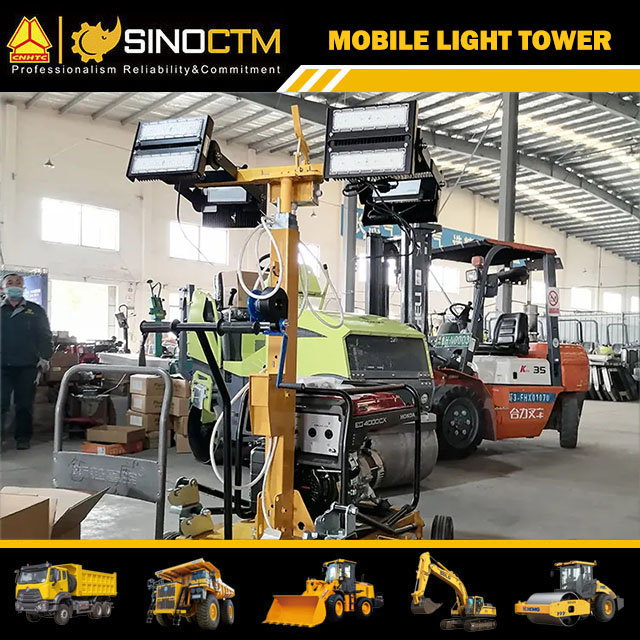 MOBILE LIGHT TOWER SMLV1000B 1000w*4