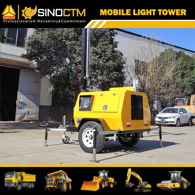 MOBILE LIGHT TOWER 4TN4000 9m 1000w*4
