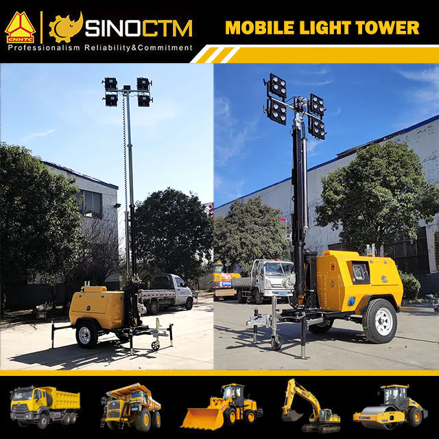 MOBILE LIGHT TOWER 4TN4000 9m 1000w*4