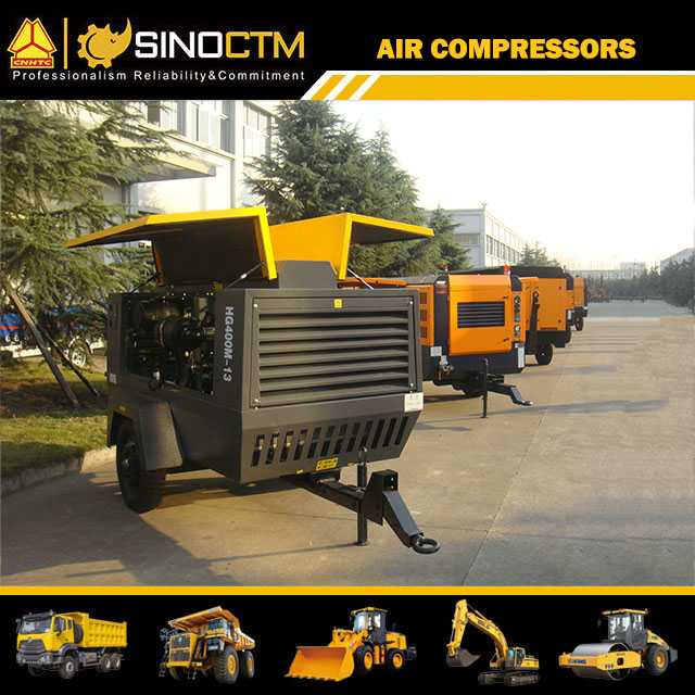 Single Stage Diesel Screw Air Compressors pressure: 0.8-1.0 Mpa