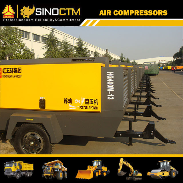 Single Stage Diesel Screw Air Compressors pressure: 0.8-1.0 Mpa