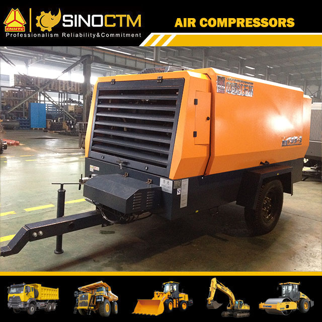 Single Stage Diesel Screw Air Compressors pressure: 0.8-1.0 Mpa