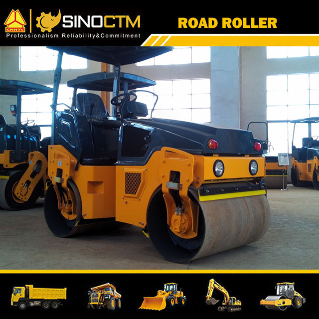 FULL HYDRAULIC DOUBLE DRUM VIBRATORY ROLLER ,Operating Weight:3000kg