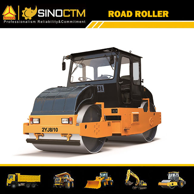 TWO WHEEL STATIC ROAD ROLLER 8000~10000kg