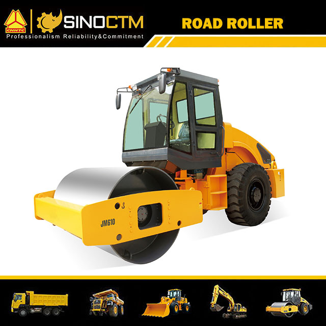 SINGLE DRUM VIBRATORY ROLLER,Operating Weight:10000kg