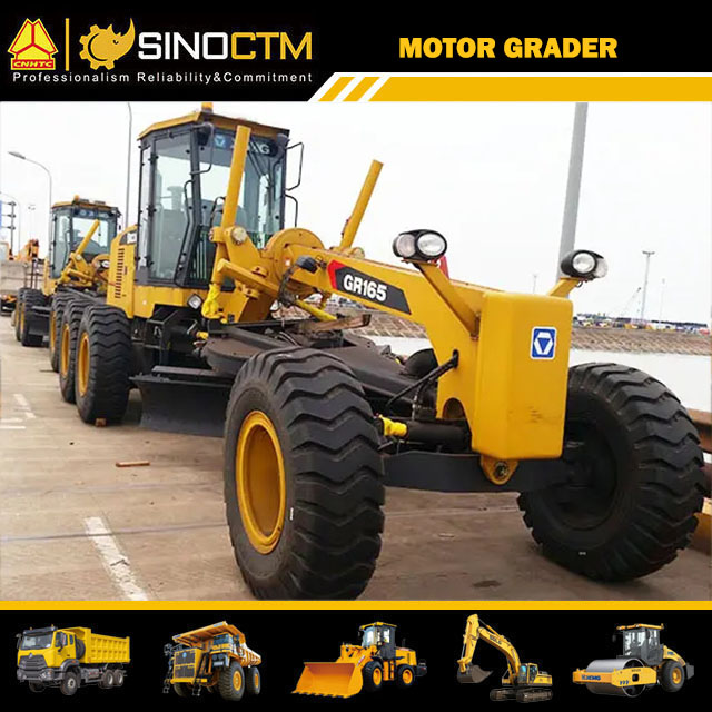 XCMG Brand 165HP Gr165 Motor Grader