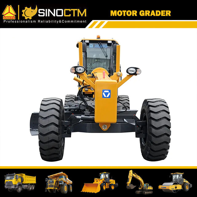 XCMG 200HP Large Motor Grader Gr2003 with Blade and Ripper