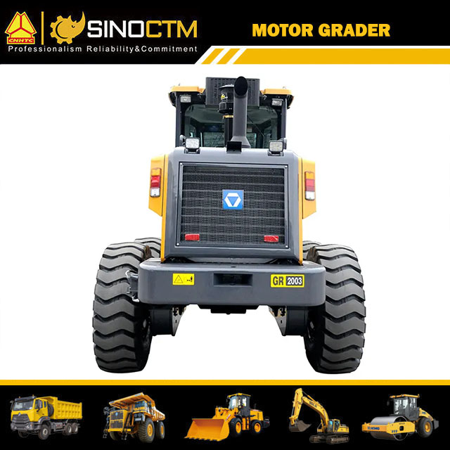 XCMG 200HP Large Motor Grader Gr2003 with Blade and Ripper