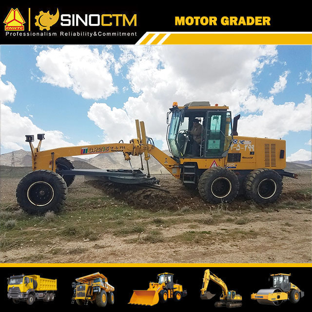 New Product XCMG 215HP Gr215 Motor Grader