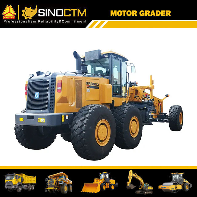 Auto Leveling Machinery 300HP Gr3003 Mining Motor Grader for Sale