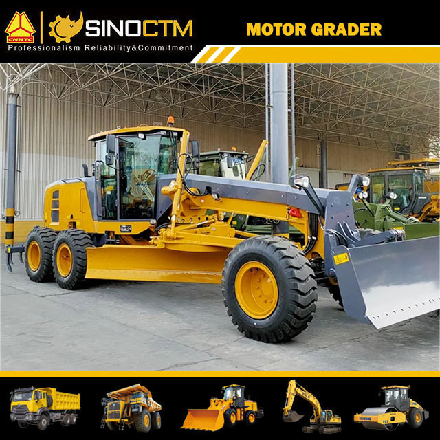 XCMG Official Manufacturer Motor Grader Gr3505 with Ripper and Blade