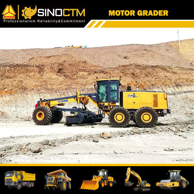 XCMG Official Manufacturer Motor Grader Gr3505 with Ripper and Blade