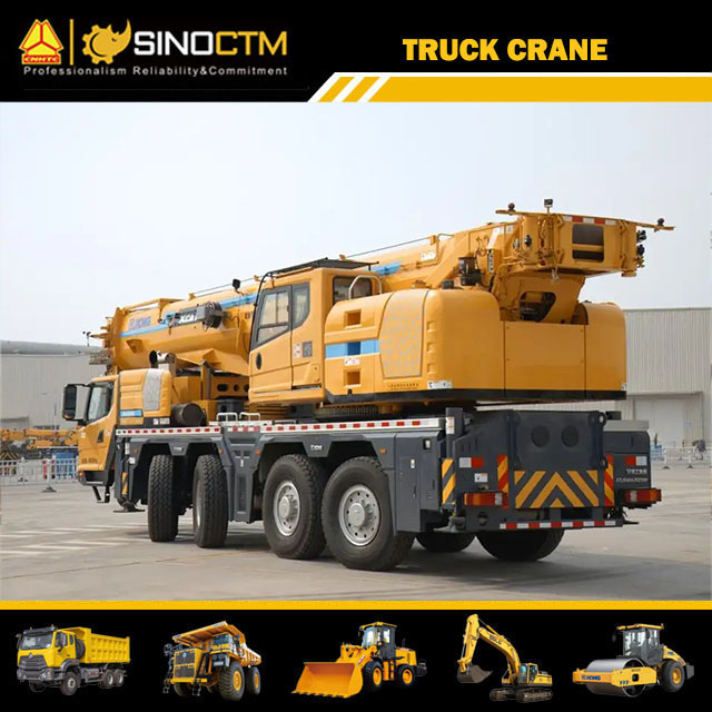 XCMG official XCA100 mobile truck crane 100 ton all terrain truck crane price