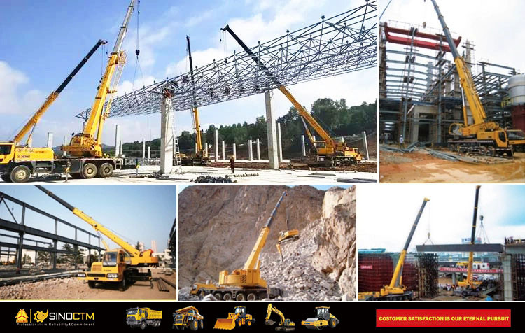 XCMG Official XCA550 all terrain crane 550 ton mobile crane price for sale
