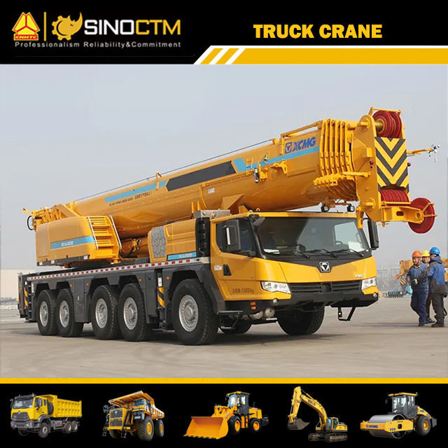 XCMG All Terrain Crane XCA220 200 Ton Mobile Truck Crane for Sale