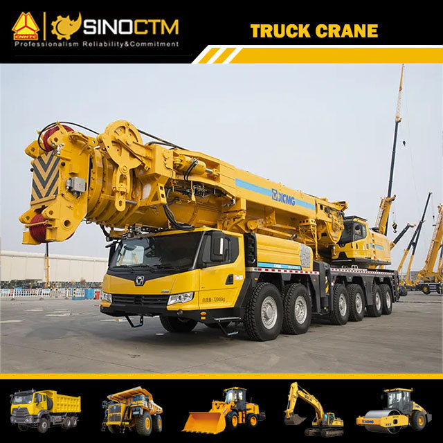 XCMG XCA300 all terrain crane 300 ton mobile truck crane
