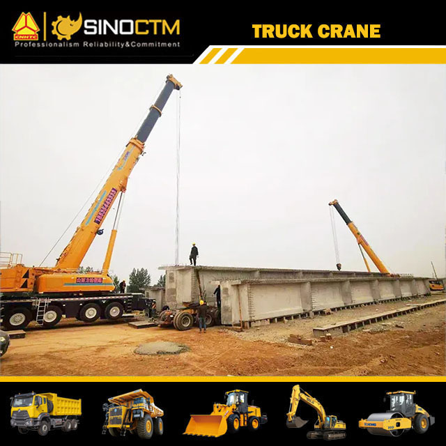 XCMG XCA300 all terrain crane 300 ton mobile truck crane