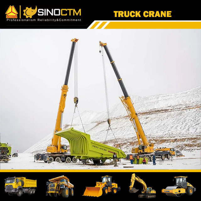XCMG XCA300 all terrain crane 300 ton mobile truck crane
