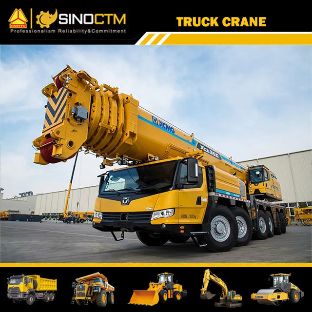 XCMG All terrain crane XCA450 450 ton truck crane with best price
