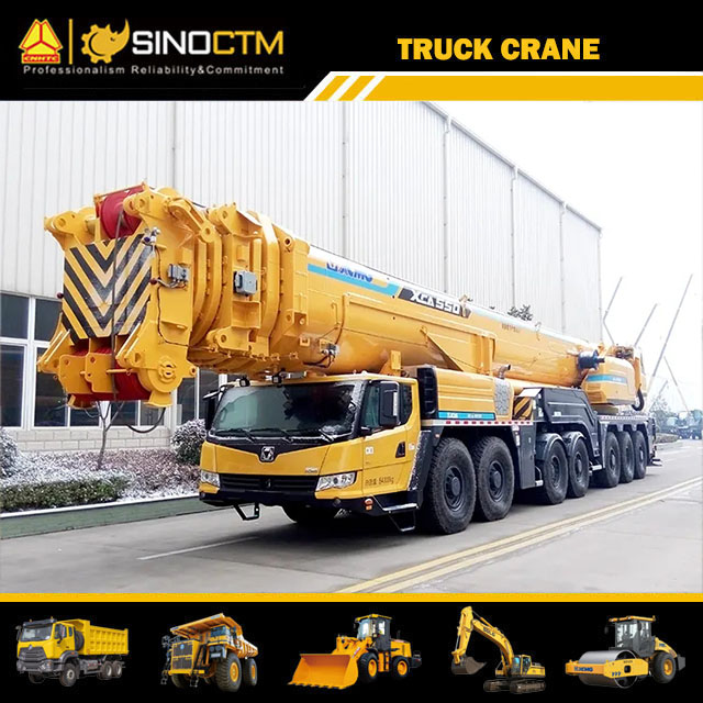 XCMG Official XCA550 all terrain crane 550 ton mobile crane price for sale