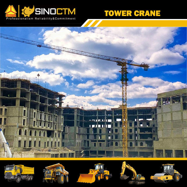 XT8020-16 Topless Tower Crane 16T
