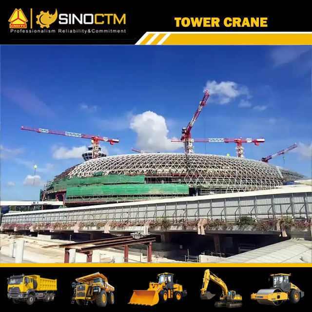 XT8020-16 Topless Tower Crane 16T