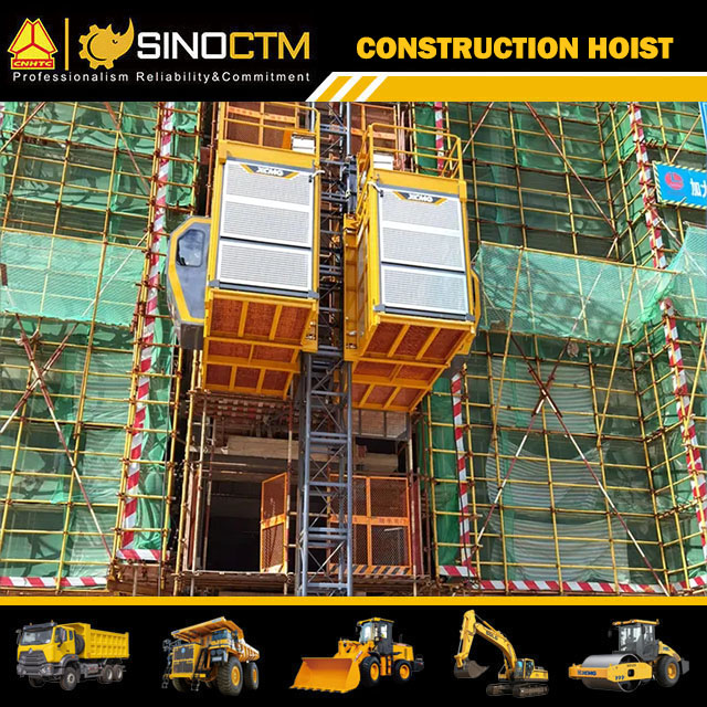 450m Sc200/200ms1 Double Cage Construction Lift Elevator Price
