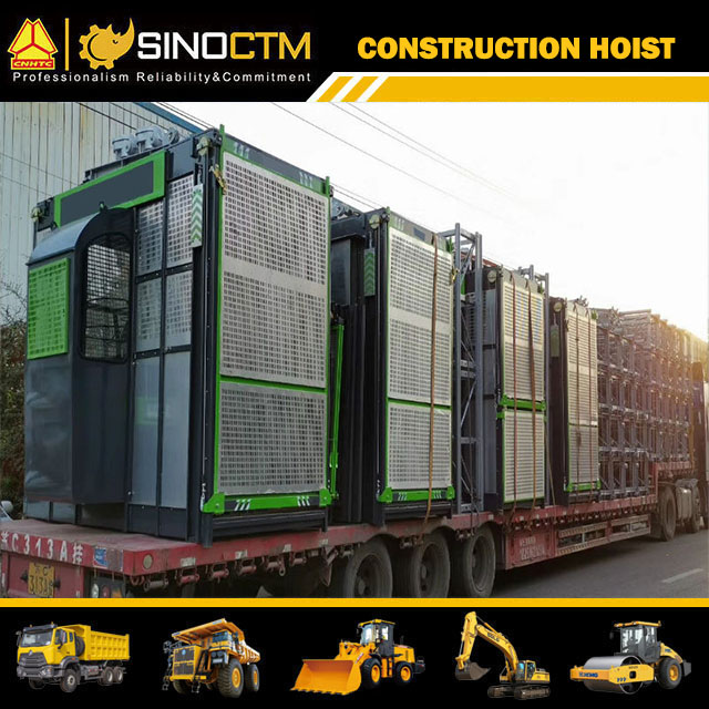 450m Sc200/200ms1 Double Cage Construction Lift Elevator Price