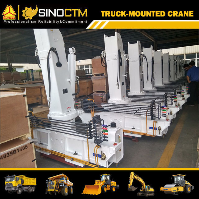 3 Ton Truck-Mounted Crane Sq3.2sk2q Telescopic Boom Crane Truck
