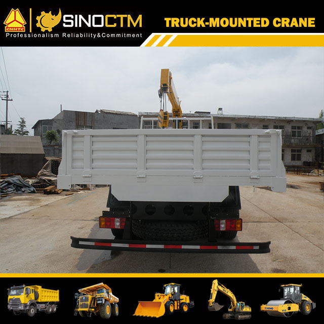 XCMG SQ4SK2Q 4ton straight arm truck mounted crane mini truck mounted crane