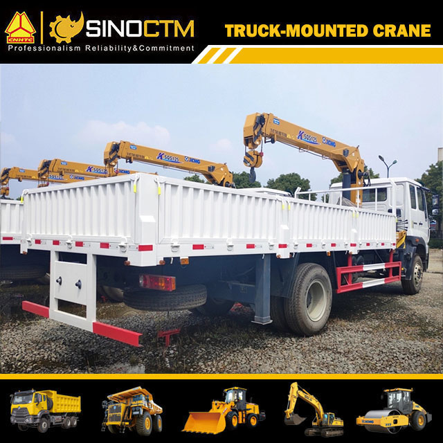 XCMG Official 5 Tons Telescopic Boom Truck Mounted Crane Sq5sk2q for Sale