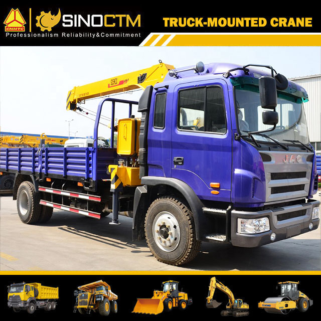 XCMG Official 5 Tons Telescopic Boom Truck Mounted Crane Sq5sk2q for Sale