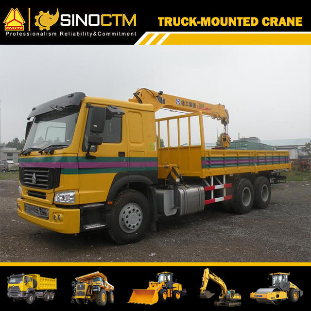 XCMG Official SQ5SK3Q 5 Ton Manipulator Crane Truck with Lifting Arm