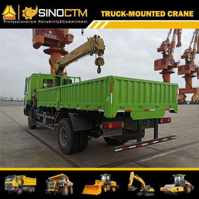 XCMG Telescoping Boom Crane SQ6.3SK3Q Truck Mounted Crane 6 ton for sale