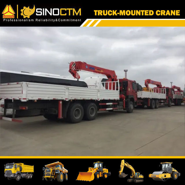 XCMG 12 ton New Telescopic Boom Truck Mounted Crane SQ12SK3Q for sale