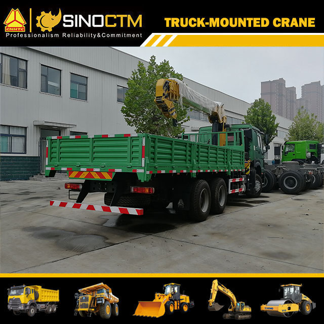 XCMG 12 ton New Telescopic Boom Truck Mounted Crane SQ12SK3Q for sale