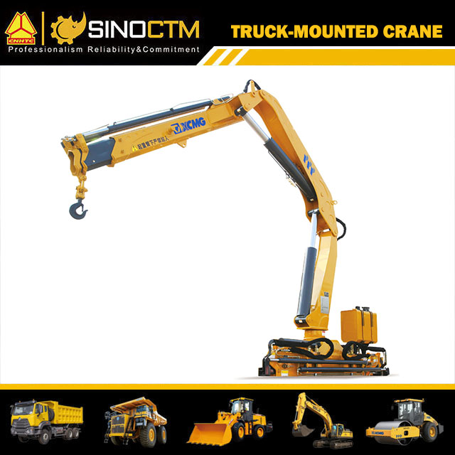 XCMG official manufacturer SQ5ZK2 telescopic boom truck mounted crane