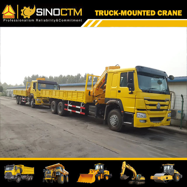 XCMG official manufacturer SQ5ZK2 telescopic boom truck mounted crane