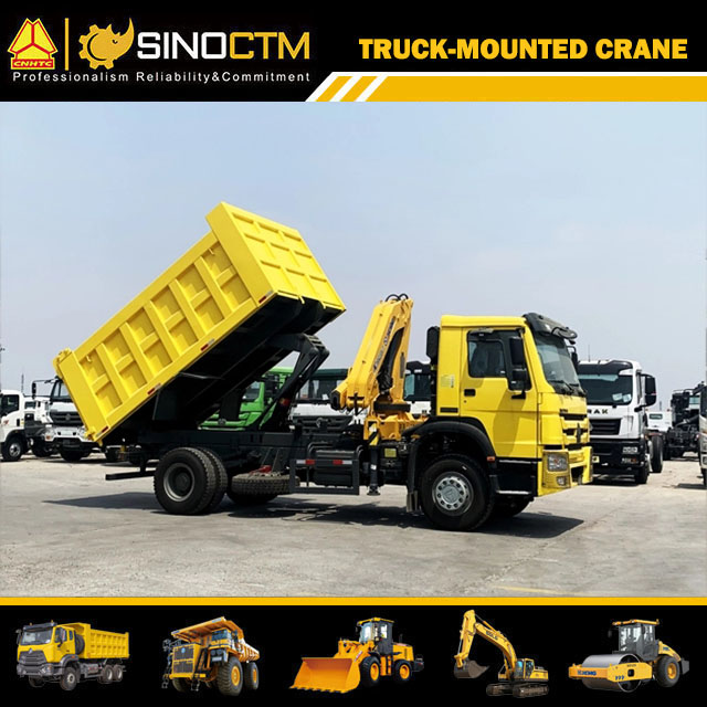 XCMG official manufacturer SQ5ZK2 telescopic boom truck mounted crane
