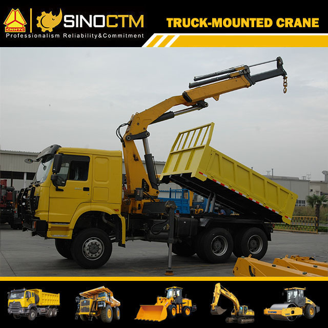 XCMG official manufacturer SQ5ZK3 telescopic boom truck mounted crane