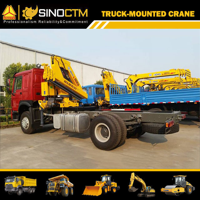 XCMG official manufacturer SQ5ZK3 telescopic boom truck mounted crane