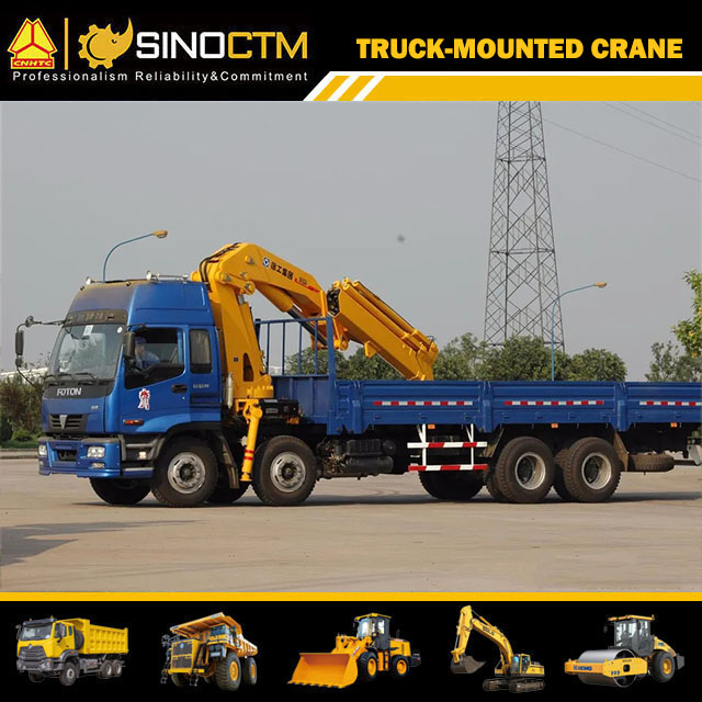 XCMG Official Truck Mounted Crane SQ12ZK3Q 12 Ton Mobile Crane