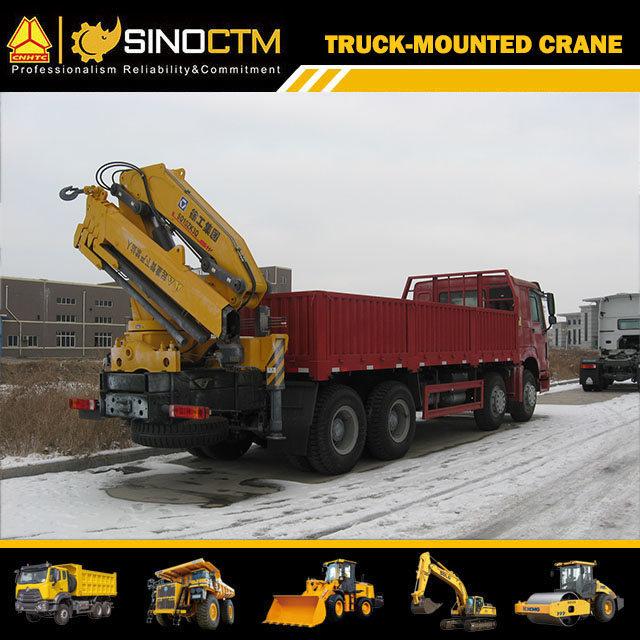 XCMG Official Truck Mounted Crane SQ12ZK3Q 12 Ton Mobile Crane