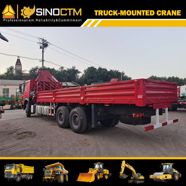 XCMG Official Truck Mounted Crane SQ12ZK3Q 12 Ton Mobile Crane